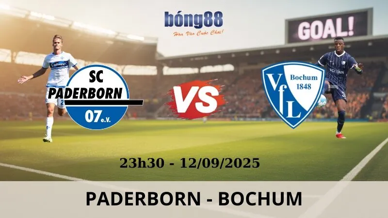 Soi Kèo Bóng Đá - Paderborn vs Bochum 12/09/2025
